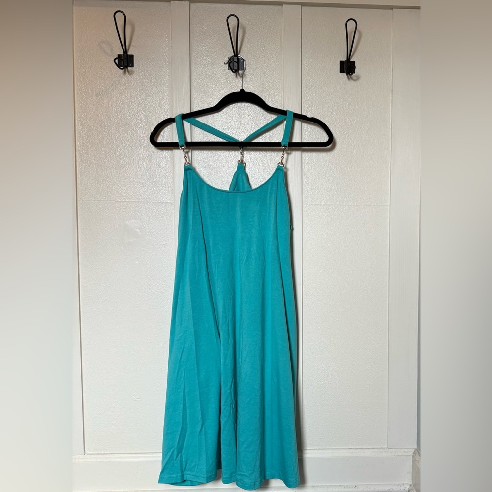 Women’s Tennis Golf Dress Spaghetti Strap Workout Athletic Exercise Dress Size L